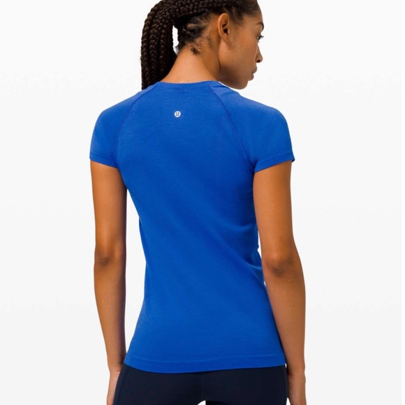 Lululemon Swiftly Tech Short Sleeve Crew – Cerulean Blue - Picture 2 of 5